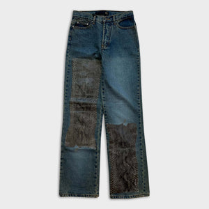 Roberto Cavalli Patchwork Jeans