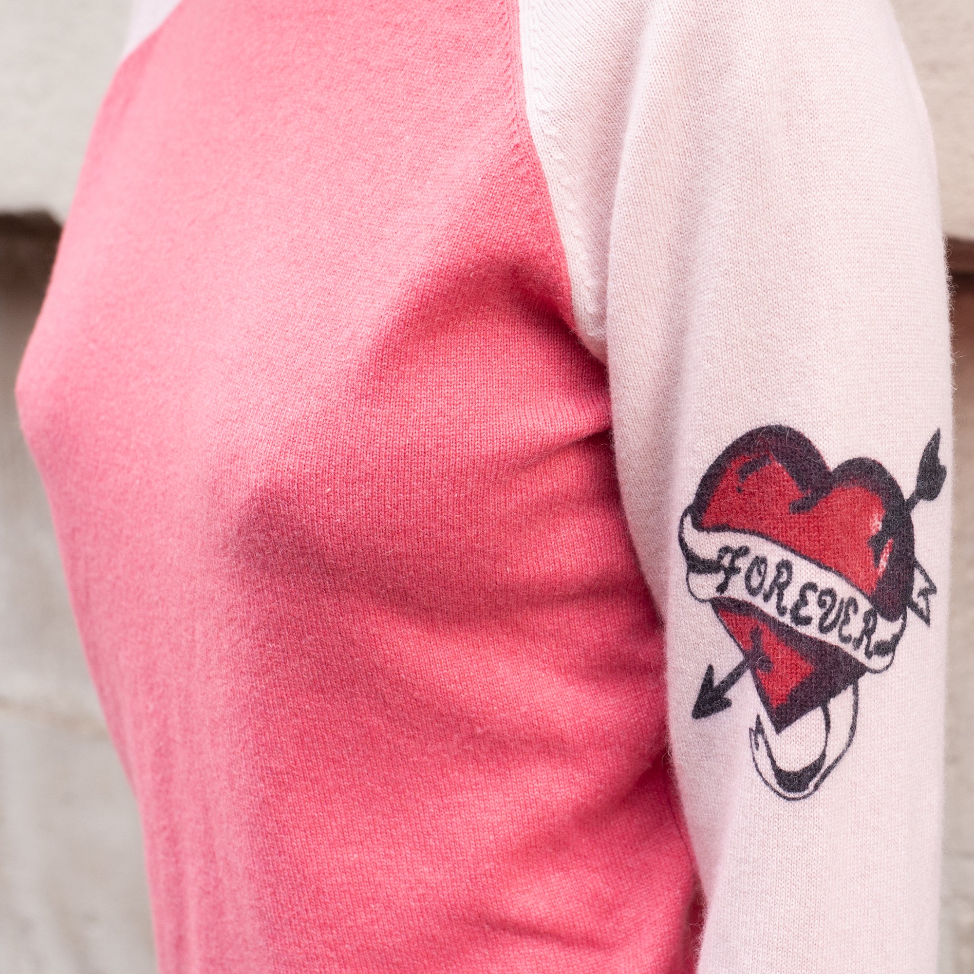 Love Forever Cashmere Jumper (Pink) UK 6-10